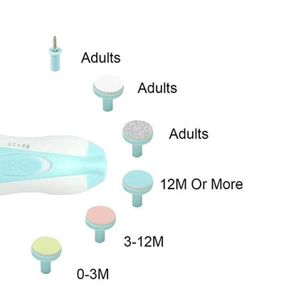 Premium LED Baby Nail Trimmer Set