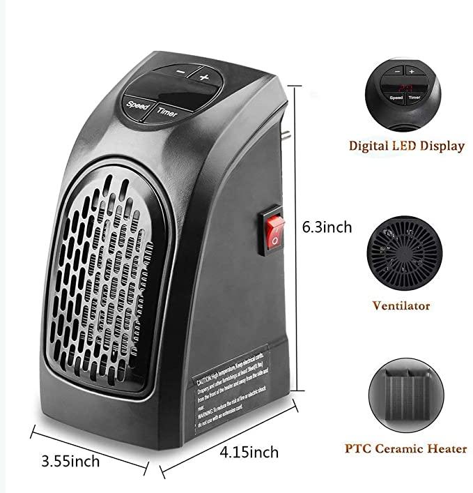 Portable Room Heater with Digital Display