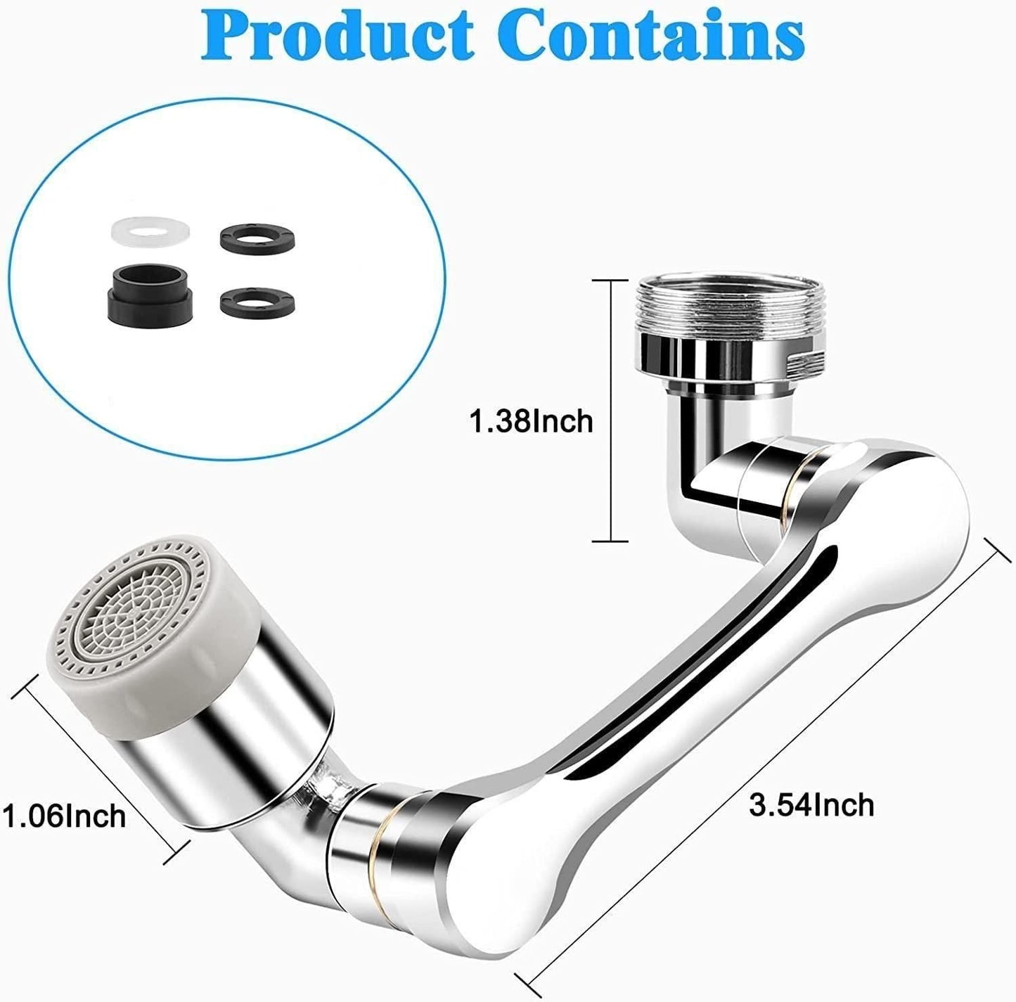 1080° Rotating Faucet