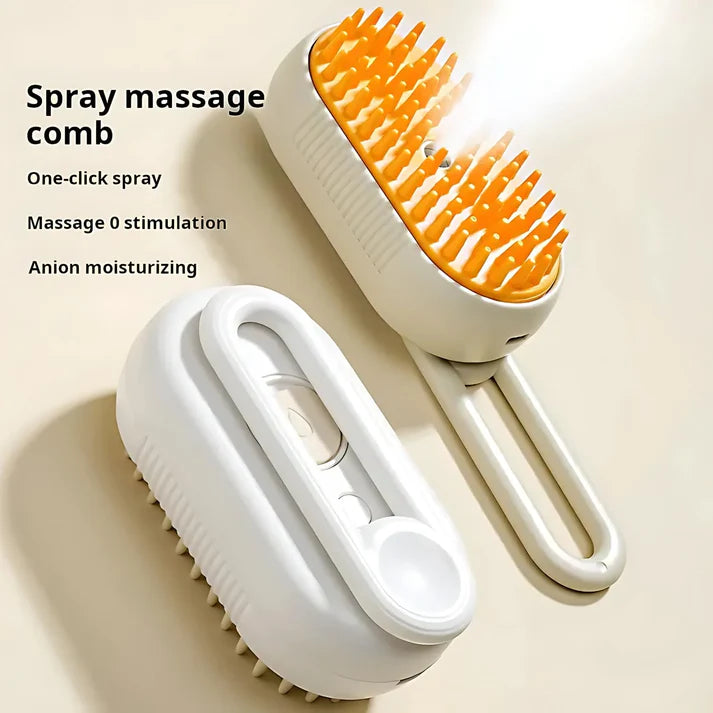 Steamy 3 in 1 Pet Hair Brush