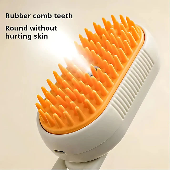 Steamy 3 in 1 Pet Hair Brush